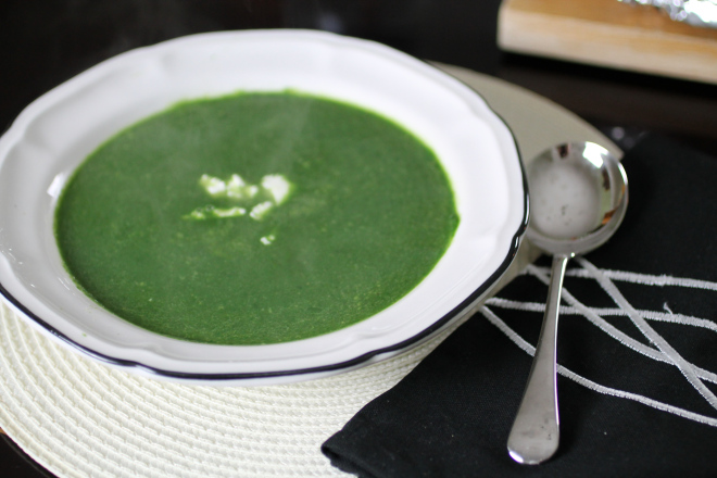 Spinach and Nutmeg Soup (1)